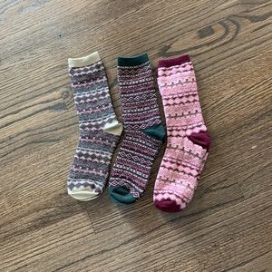 3 Pair Adult Socks